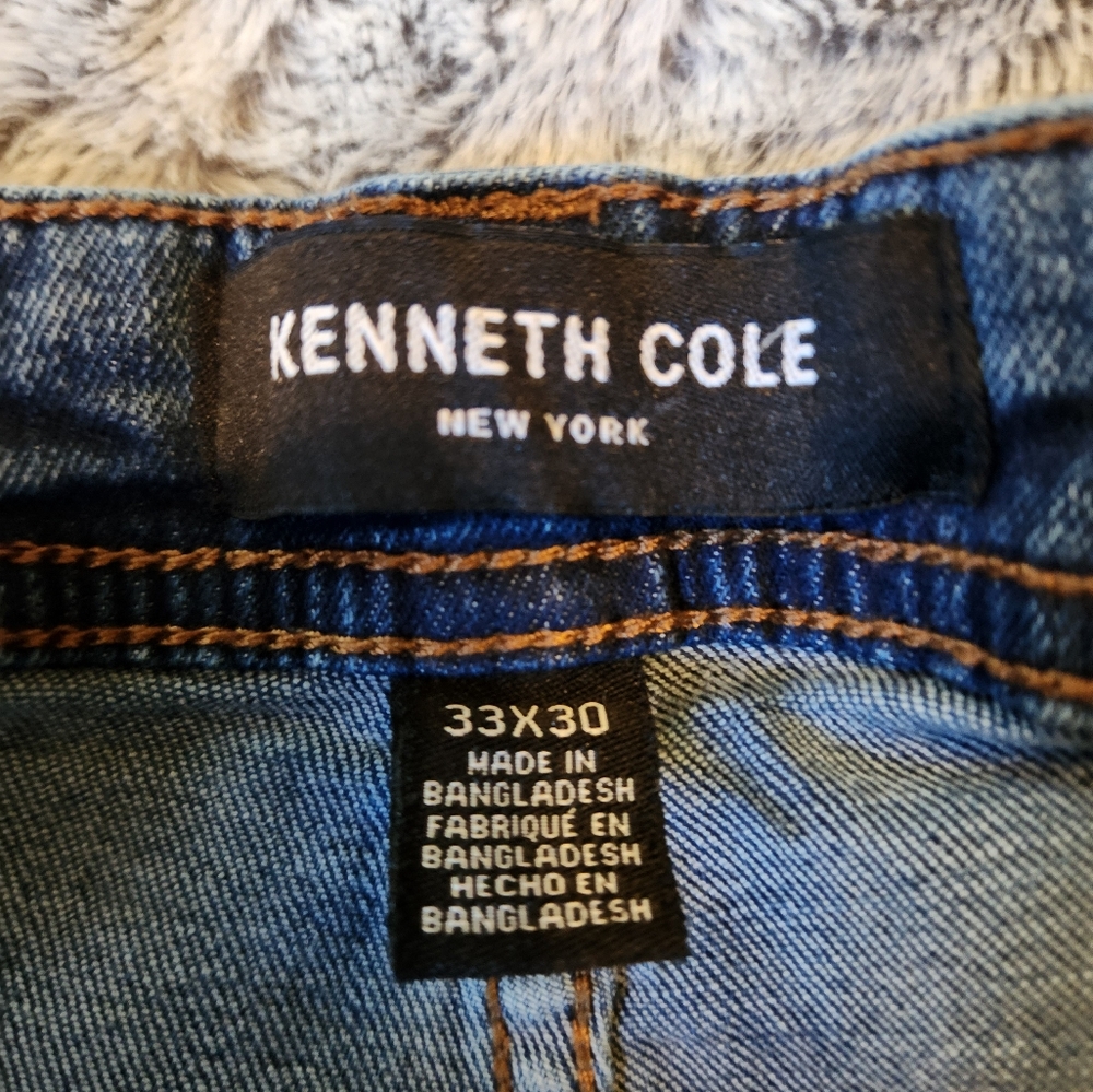 Kenneth Cole men's jeans stretch Slim Fit 33x30 - Picture 4 of 7